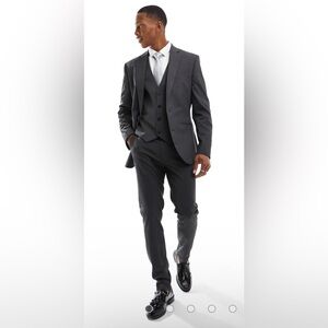 Two ASOS skinny suits